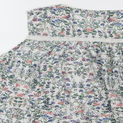Fairy Dust Womens Multicoloured Floral  Babydoll Pyjama Set Size M