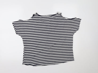 Womens UK Size 16 Quiz Blue Basic Blouse
