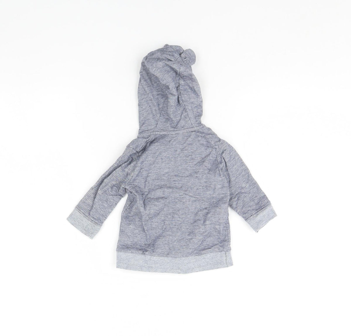 Back view of George boys’ blue jacket, size 0-3, months