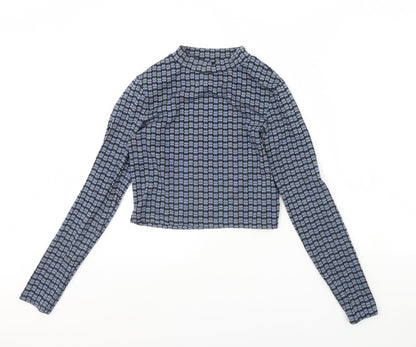 Womens UK Size 12 Topshop Blue Pullover Jumper