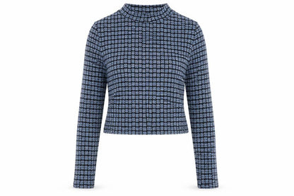 Womens UK Size 12 Topshop Blue Pullover Jumper