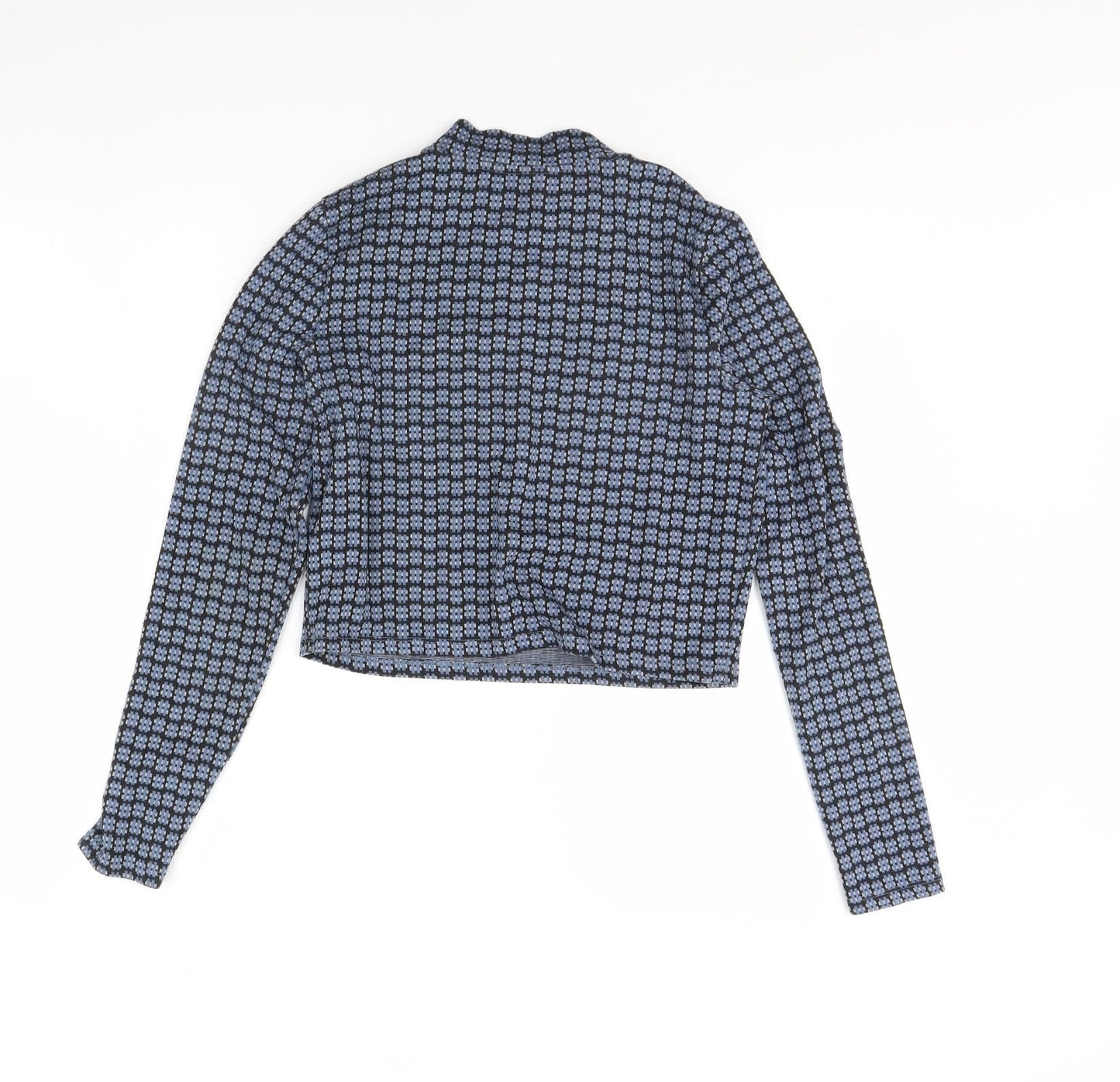 Womens UK Size 12 Topshop Blue Pullover Jumper