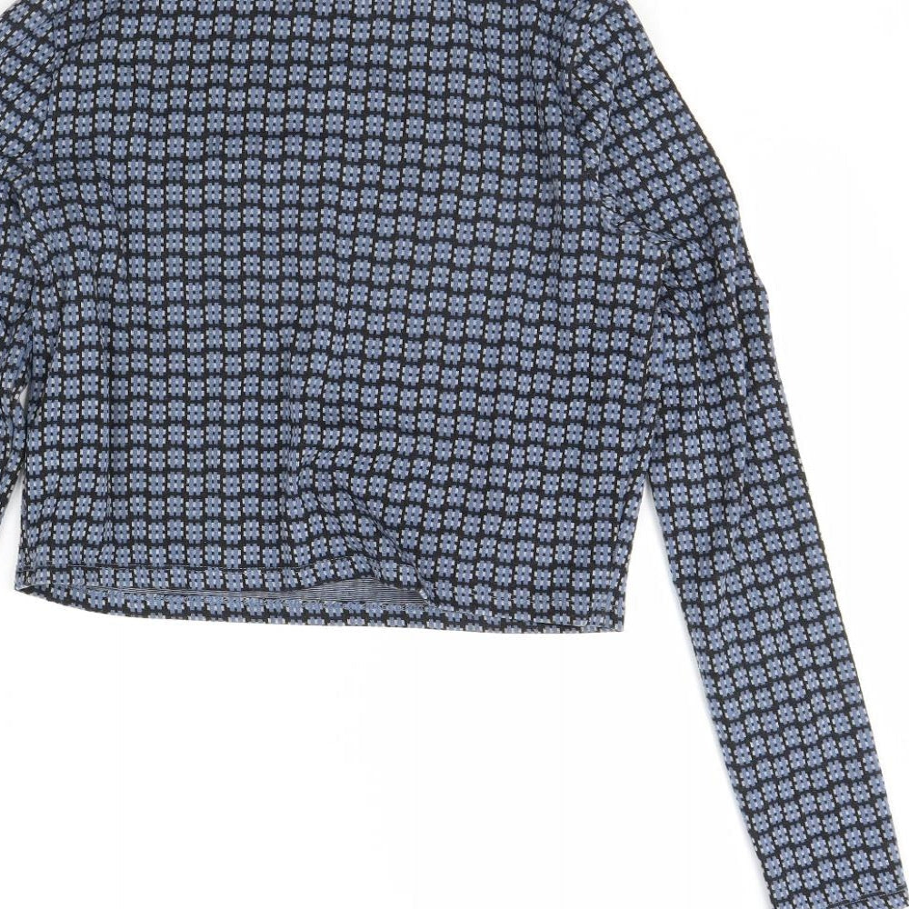 Womens UK Size 12 Topshop Blue Pullover Jumper
