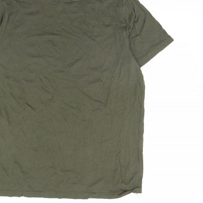 FOREVER 21 Womens Green   Basic T-Shirt Size L