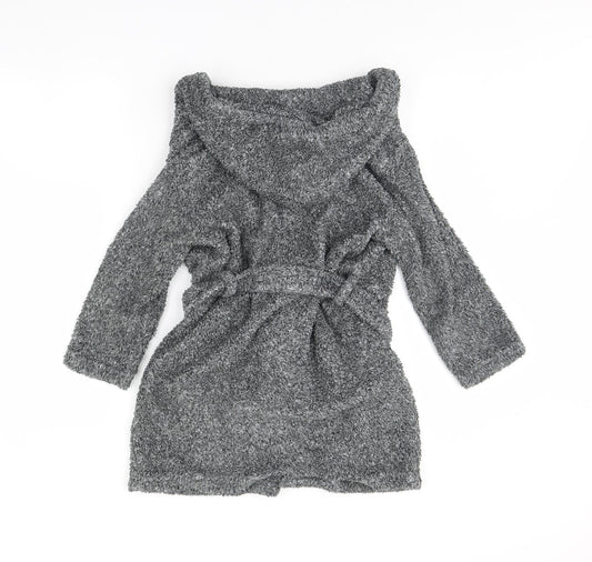 Outfit Boys Grey Solid   Robe Size 9 Years