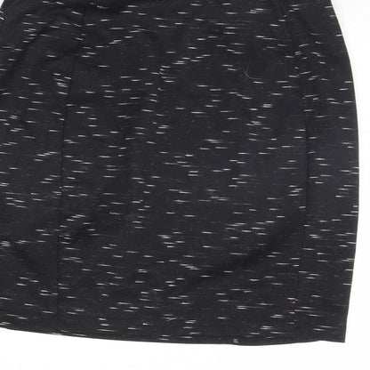 Papaya Womens Black   Mini Skirt Size 8