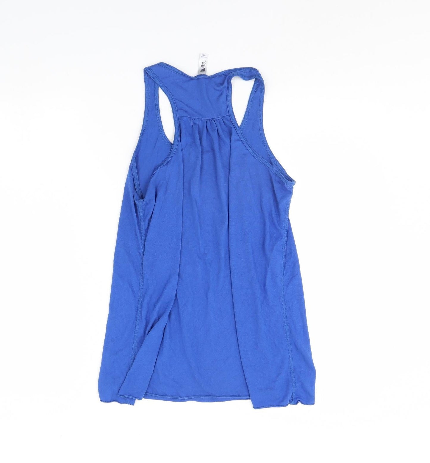 Womens UK Size L Bella Blue Basic Tank