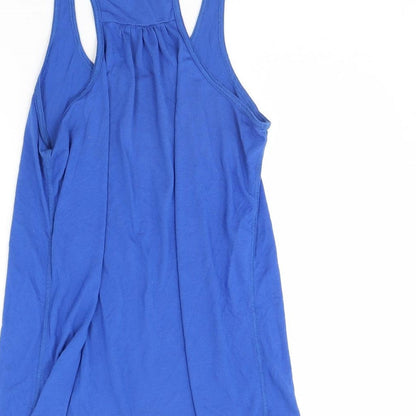 Womens UK Size L Bella Blue Basic Tank