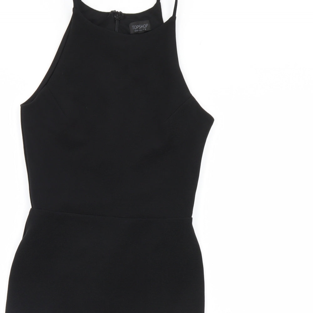 Topshop Womens Black   Mini  Size 10