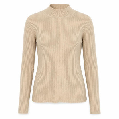 Womens UK Size L Primark Beige Pullover Jumper