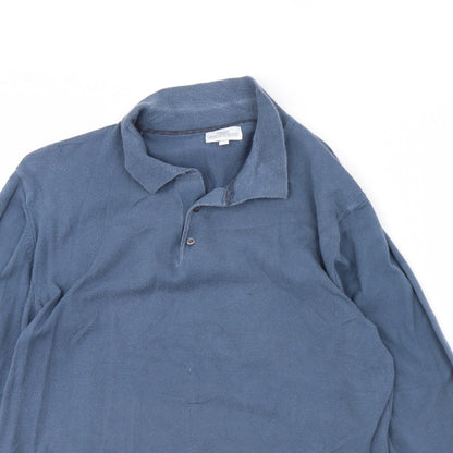 NEXT Mens Blue   Henley Jumper Size M