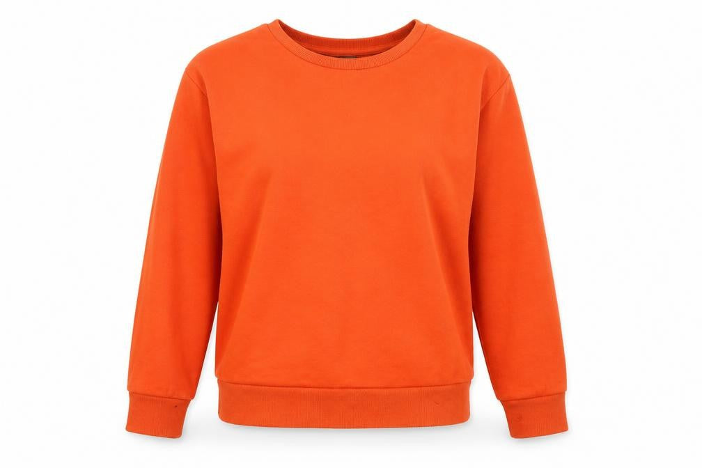 Womens UK Size 8 Primark Orange Pullover Jumper