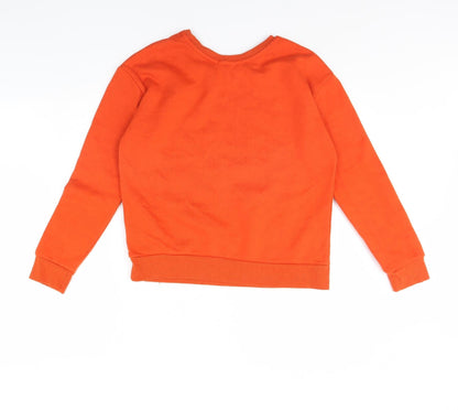 Primark Womens Orange   Pullover Jumper Size 8
