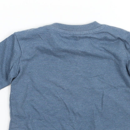 Nutmeg Boys Blue   Basic T-Shirt Size 6-9 Months