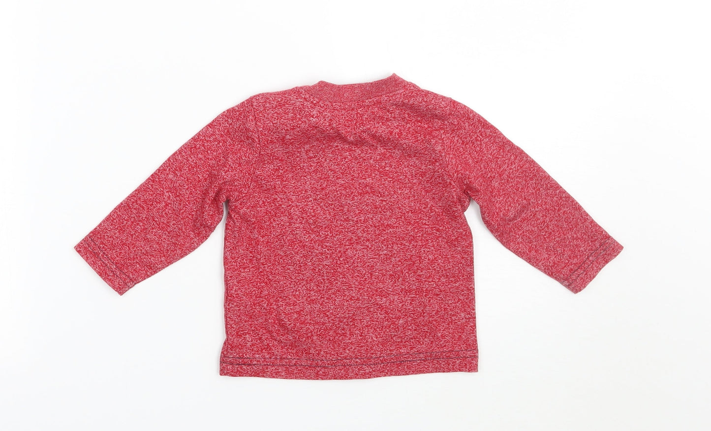 Nutmeg Boys Red   Basic T-Shirt Size 3-6 Months