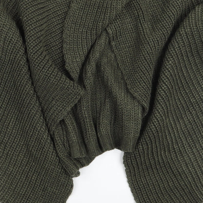Womens UK Size M Misspap Green Pullover Jumper