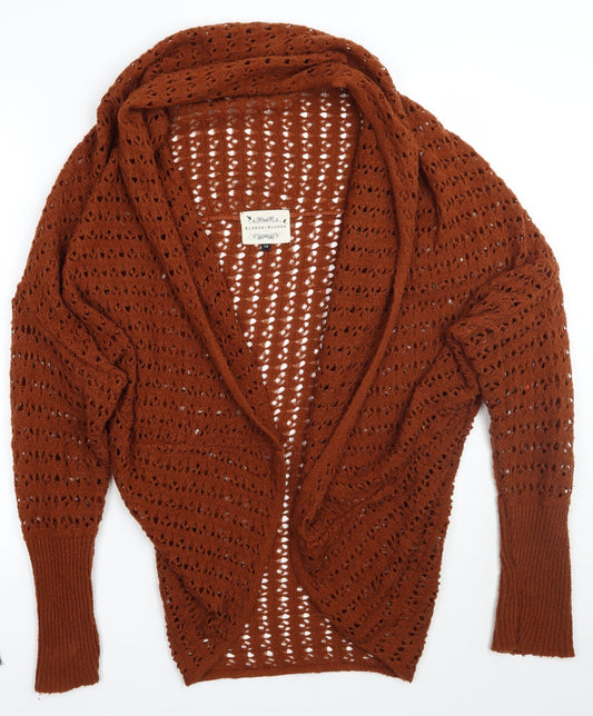 Blonde & Blonde Womens Brown   Cardigan Jumper Size 12