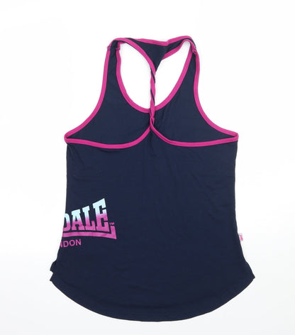 Lonsdale Womens Blue   Basic Tank Size 10