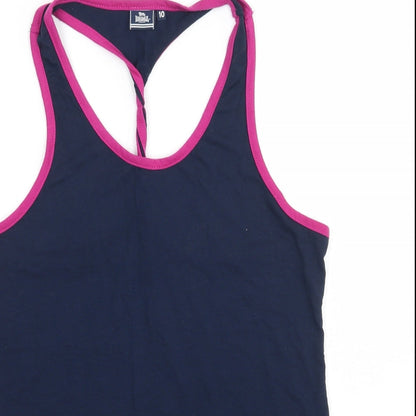 Lonsdale Womens Blue   Basic Tank Size 10