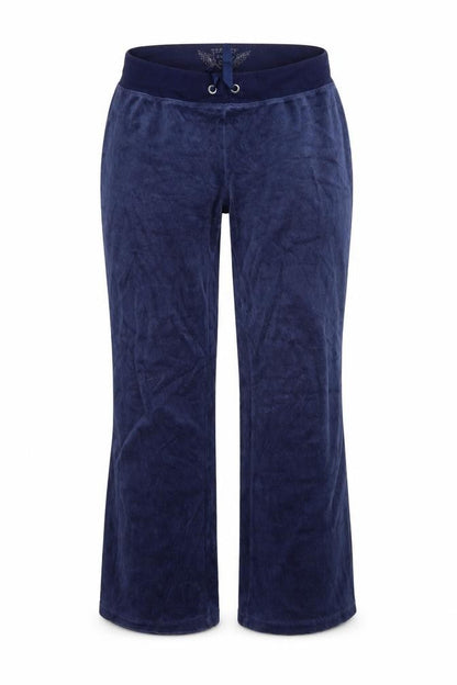 Womens UK Size 14 Denim & Co. Regular Fit Sweatpants Blue Trousers