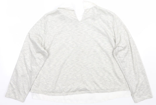 Papaya Womens Grey   Pullover Jumper Size 14