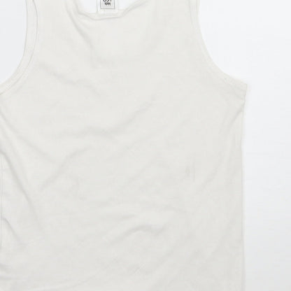 Kids & co Girls White   Basic Tank Size 9 Years