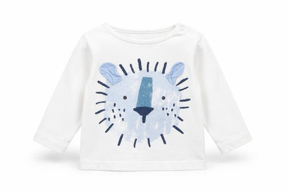 Next Baby White   Basic T-Shirt Size 3-6 Months