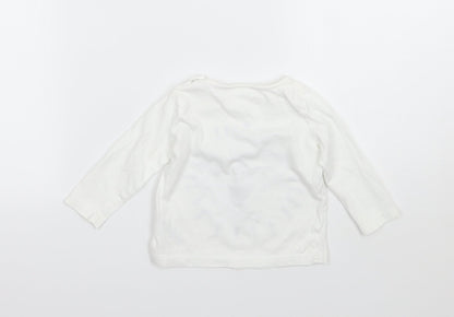 NEXT Baby White   Basic T-Shirt Size 3-6 Months