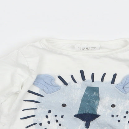 NEXT Baby White   Basic T-Shirt Size 3-6 Months