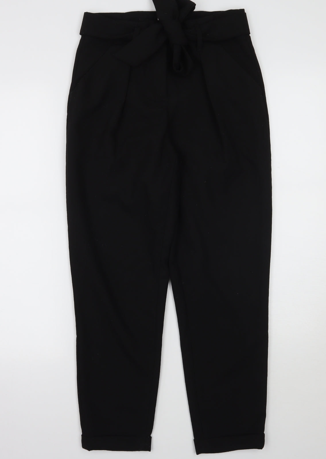 Pimkie Womens Black   Trousers  Size 8 L24 in