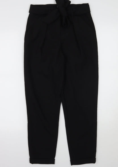 Pimkie Womens Black   Trousers  Size 8 L24 in