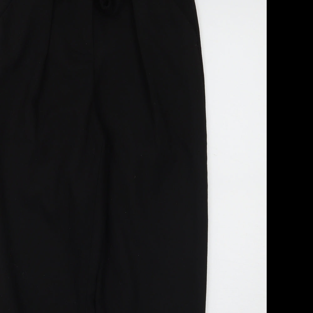 Pimkie Womens Black   Trousers  Size 8 L24 in