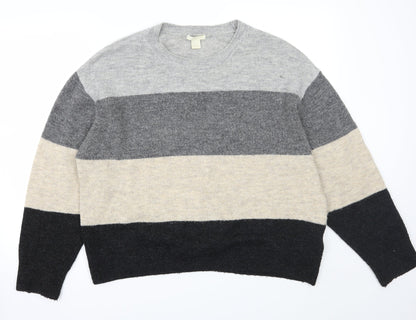 H&M Mens Grey   Pullover Jumper Size M