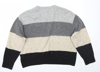 H&M Mens Grey   Pullover Jumper Size M