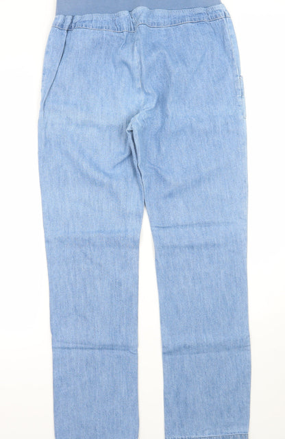 Being casual Womens Blue   Straight Jeans Size 10 L32 in