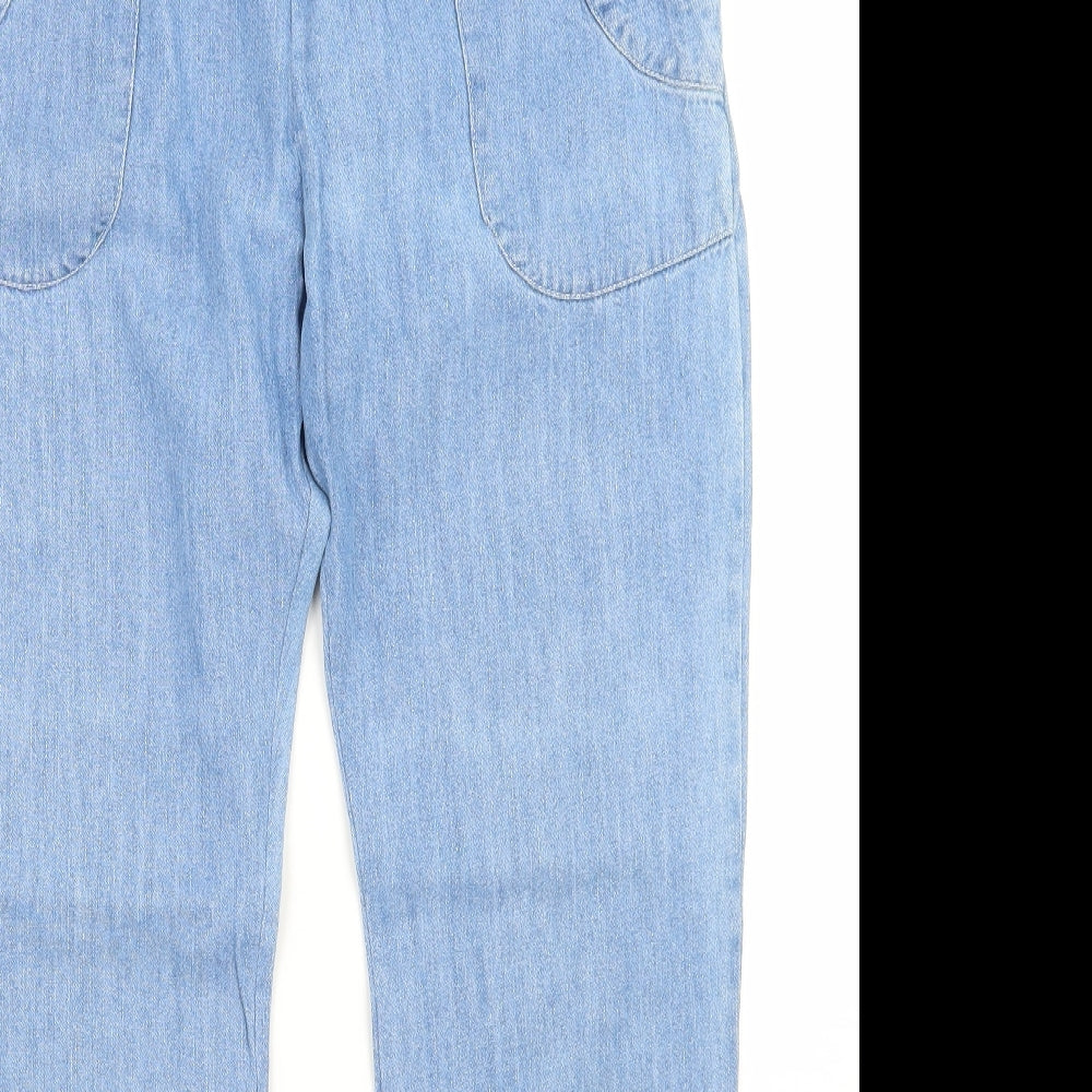Being casual Womens Blue   Straight Jeans Size 10 L32 in