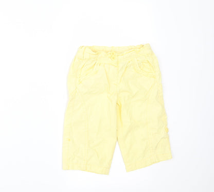 Cherokee Girls Yellow   Chino Shorts Size 2-3 Years