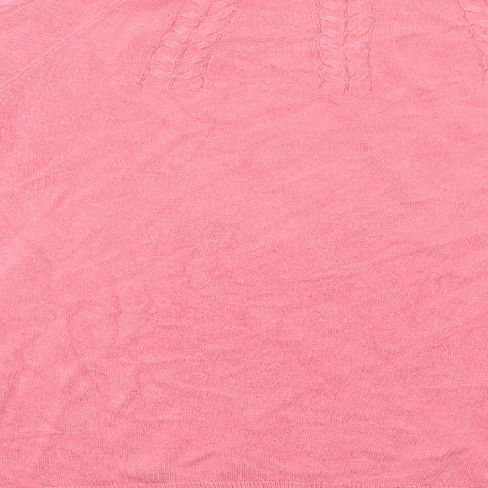 TU Womens Pink   Pullover Jumper Size 12
