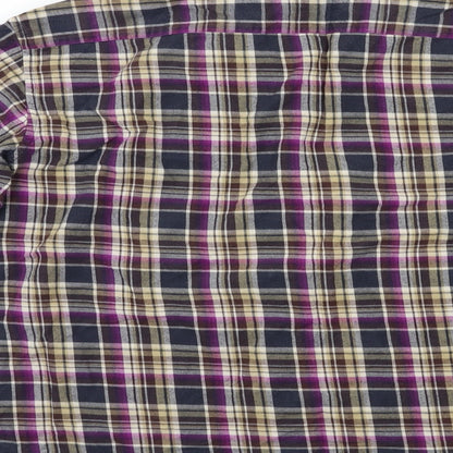 Mens UK Size L M&S Multicoloured  Button-Up Long Sleeve Casual Shirt