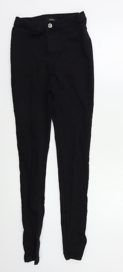 NaaNaa Womens Black   Skinny Jeans Size 12 L29 in