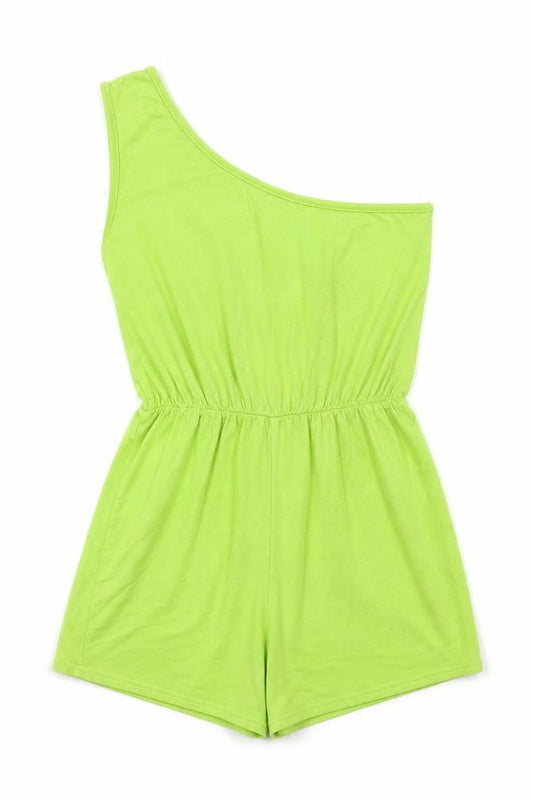Womens UK Size S Missguided One-Piece Green Romper