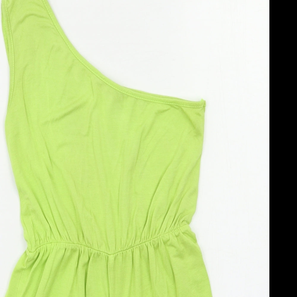 Missguided Womens Green   Romper One-Piece Size S