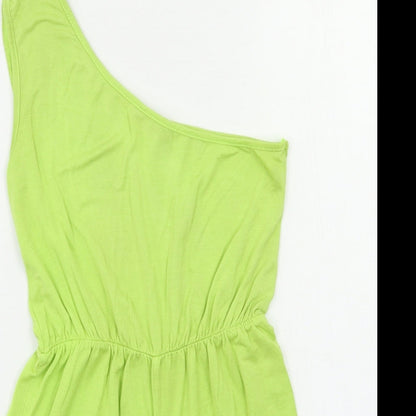 Missguided Womens Green   Romper One-Piece Size S