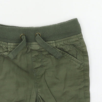 TU Baby Green   Cargo Trousers Size 12 Months