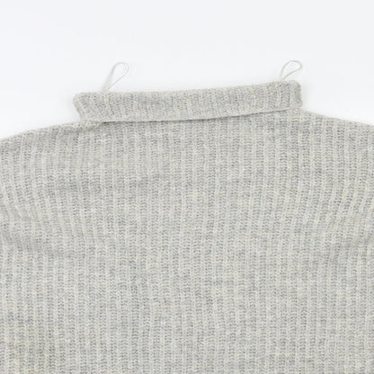 Bershka Womens Grey   Pullover Jumper Size L