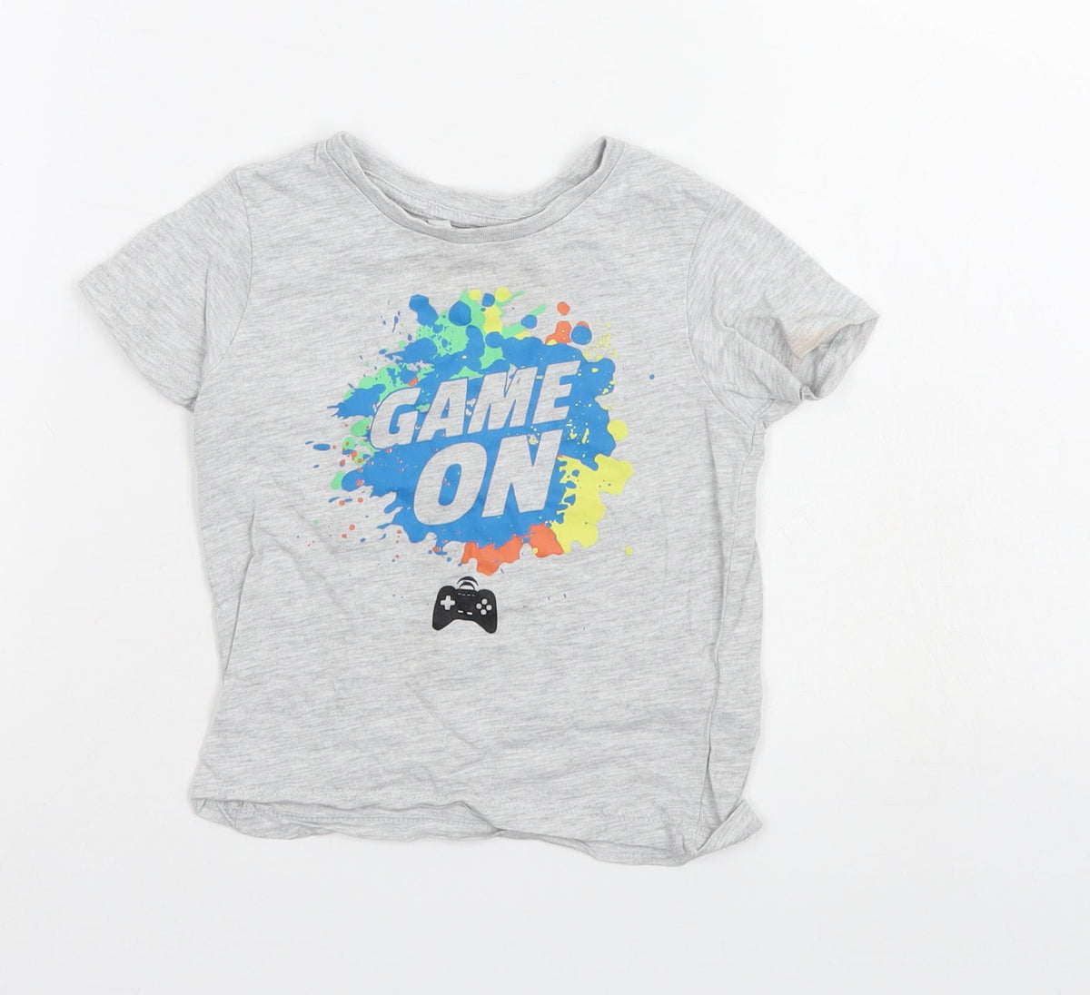 PEP & CO Boys Grey   Basic T-Shirt Size 12-18 Months
