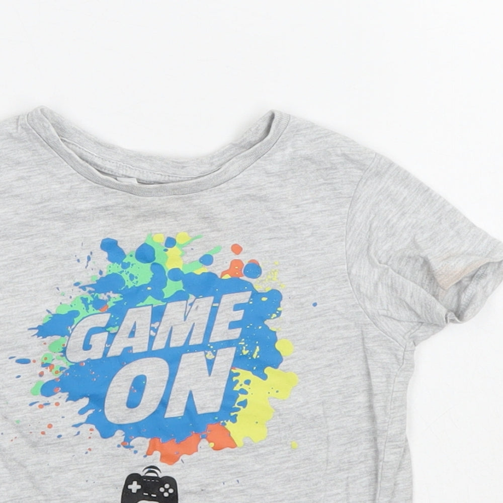 PEP & CO Boys Grey   Basic T-Shirt Size 12-18 Months