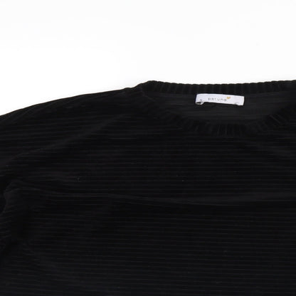 Womens UK Size 12 Per Una Black Pullover Jumper