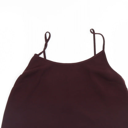 Womens UK Size 10 NEXT Purple Basic Blouse