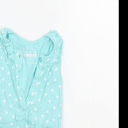 Made with love Girls Blue   Shorts One-Piece Size 9-12 Months